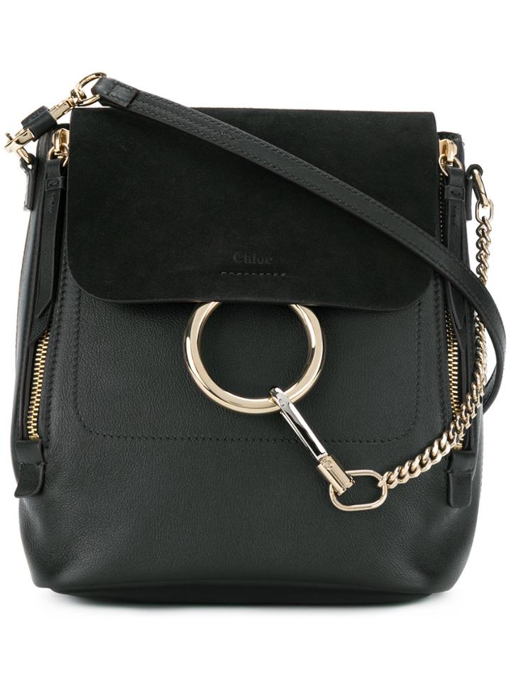 Chloé Faye Backpack - Black
