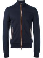 Moncler Zip Through Sweatshirt - Blue