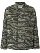 Current/elliott Camouflage Jacket - Green