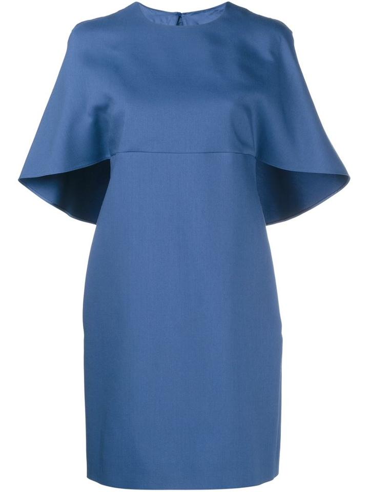 Valentino Cape Mini Dress