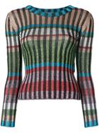 Missoni Striped Sparkly Knitted Top - Multicolour