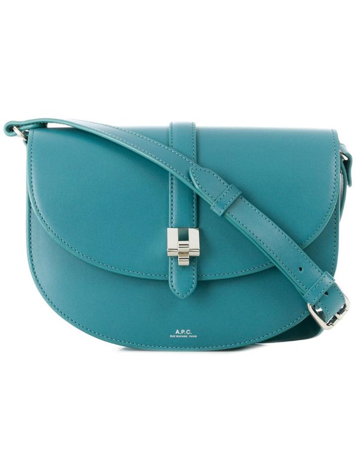 A.p.c. Isilde Saddle Bag - Blue