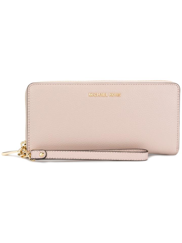 Michael Michael Kors Jet Set Travel Wallet - Nude & Neutrals
