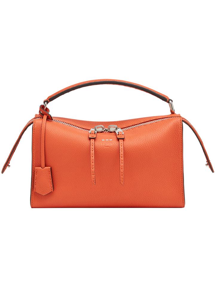 Fendi Lei Selleria Tote - Yellow & Orange