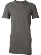 Rick Owens Drkshdw Long T-shirt, Men's, Size: Xxl, Grey, Cotton