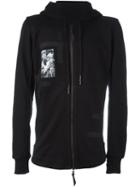 11 By Boris Bidjan Saberi Patch Detail Hoodie