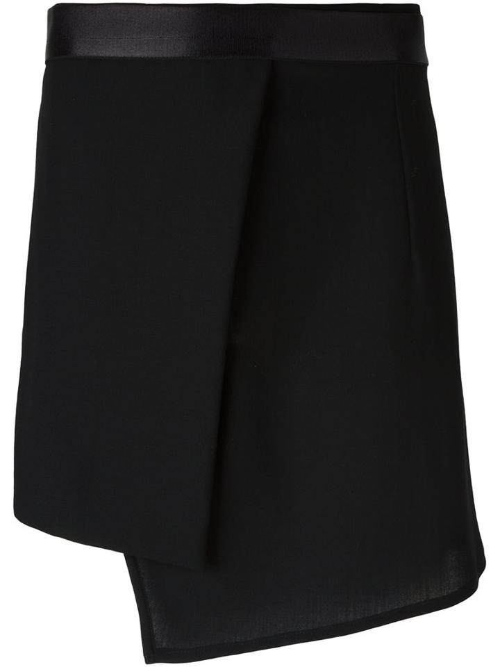 Ann Demeulemeester Asymmetrical Wrap Skirt