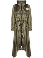 Chloé Hooded Raincoat - Green