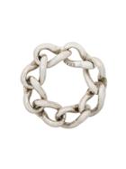 Chanel Vintage Gourmette Chunky Link Bracelet - Metallic
