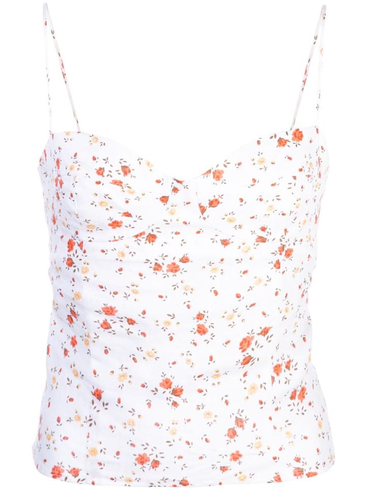 Reformation Magnolia Top - White