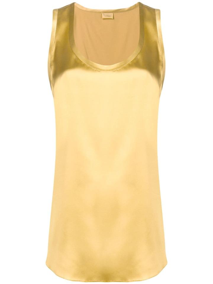 Brunello Cucinelli Sleeveless Top - Yellow