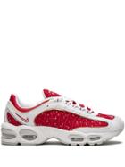 Nike X Supreme Air Max Tailwind 4 Sneakers - Red