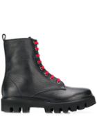 Société Anonyme Lace Up Ankle Boots - Black