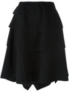 Comme Des Garçons Structured Midi Skirt
