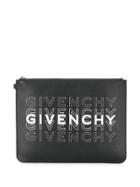 Givenchy Embroidered Pouch - Black