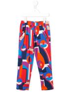 Junior Gaultier - Printed Trousers - Kids - Viscose - 2 Yrs
