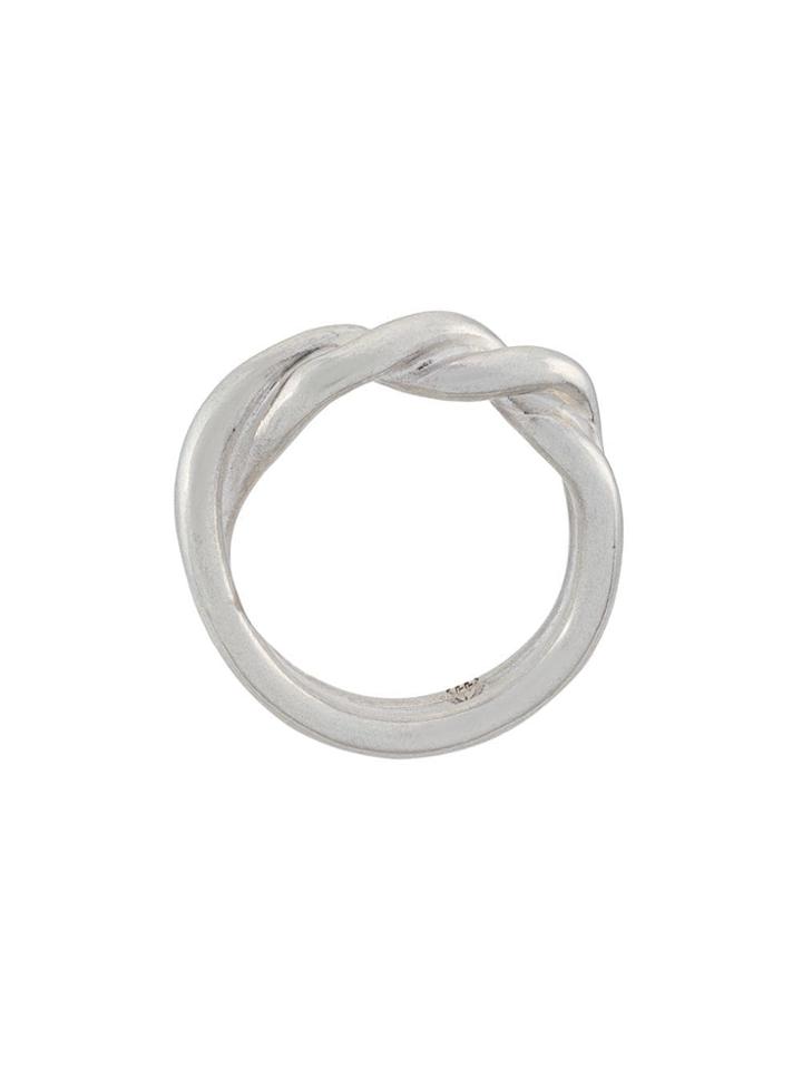 Maison Margiela Twisted Ring - Grey