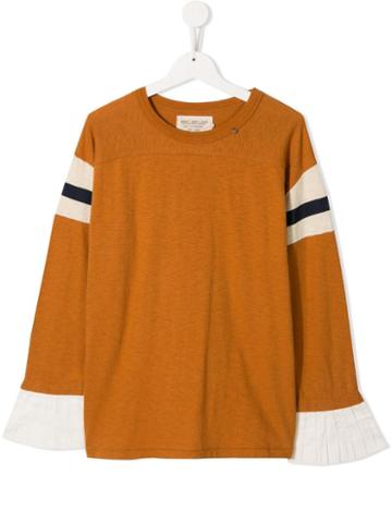 Go To Hollywood Teen Striped Sweater - Orange