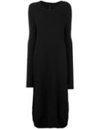 Poème Bohémien Longsleeved Dress, Women's, Size: 40, Black, Cotton