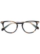 Oliver Peoples - Ennis Glasses - Unisex - Acetate/metal - 48, Brown, Acetate/metal