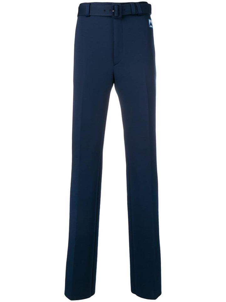 Prada Technical Runaway Trousers - Blue