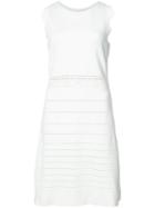 Chloé - Embroidered Shift Dress - Women - Polyamide - S, White, Polyamide
