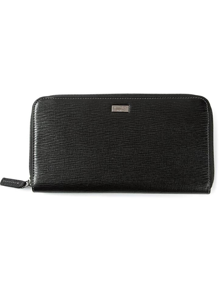 Salvatore Ferragamo Zip Fastening Travel Wallet