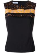 Prada Pre-owned 2000's Fitted Top - Black