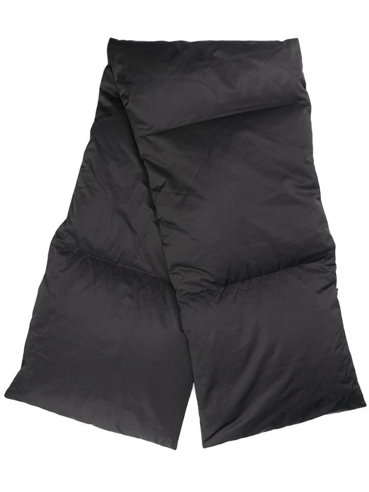 Mm6 Maison Margiela Down Filled Scarf - Black