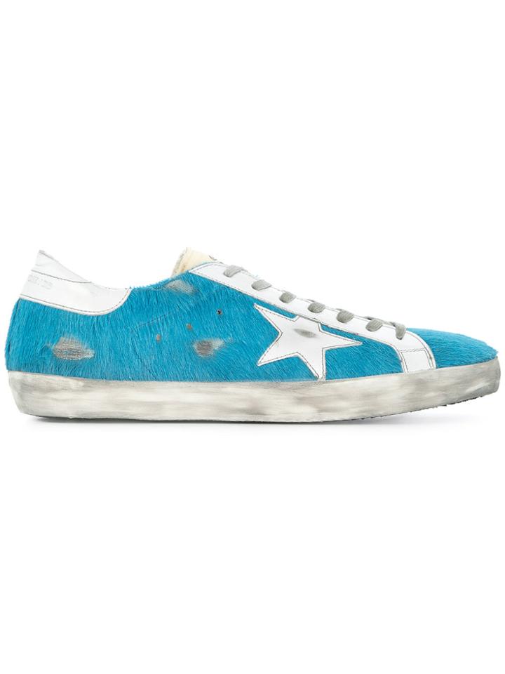 Golden Goose Deluxe Brand Superstar Casual Sneakers - Blue