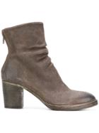 The Last Conspiracy Zipped Ankle Boots - Brown