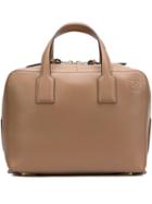 Loewe Embossed Logo Tote, Women's, Nude/neutrals