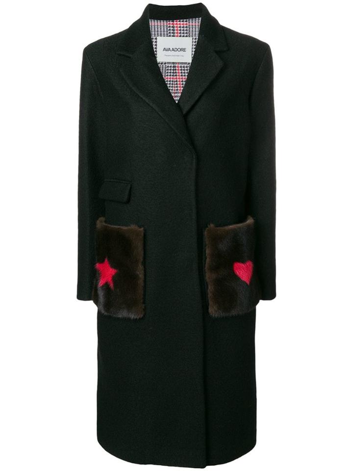 Ava Adore Clarissa Coat - Black