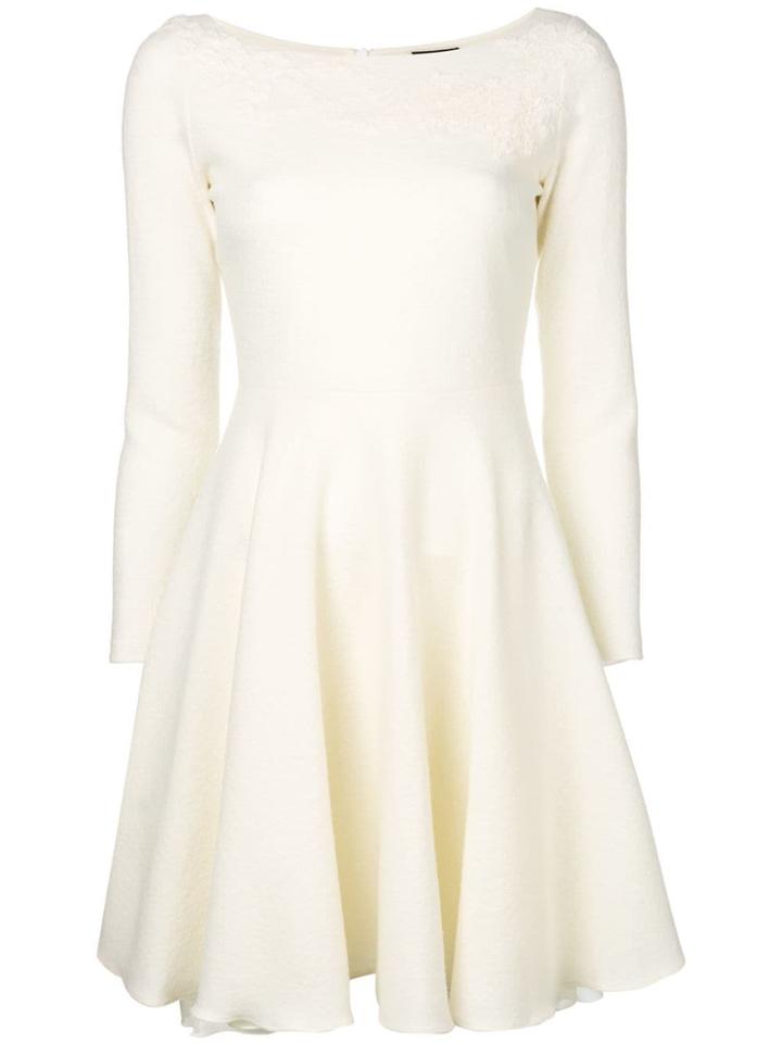 Ermanno Ermanno Embroidered Lace Dress - White