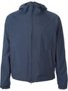 Aspesi Hooded Sport Jacket, Men's, Size: L, Blue, Nylon