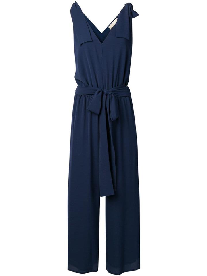 Michael Michael Kors Belted Jumpsuit - Blue