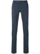 Incotex Classic Straight-leg Trousers - Blue