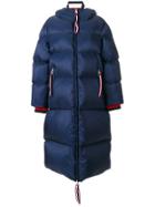 Hilfiger Collection Icon Oversized Down Coat - Blue