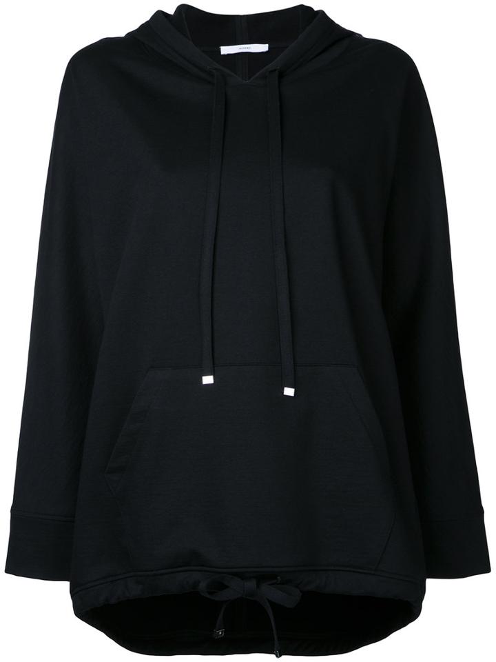 Astraet - Drawstring Hoodie - Women - Cotton - One Size, Black, Cotton