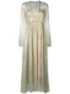 Forte Forte Long-sleeve Flared Dress - Green