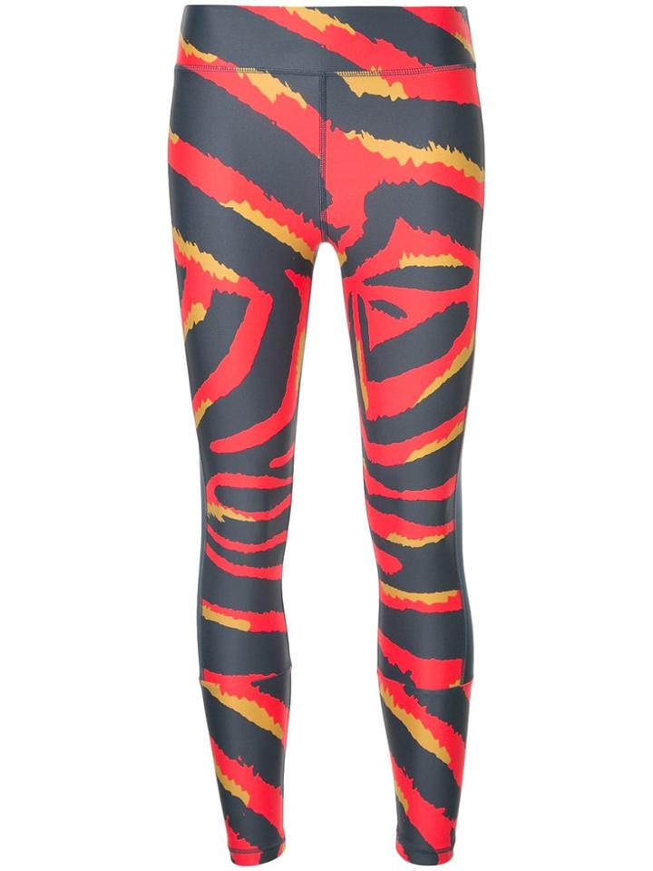 The Upside Tiger Stripes Leggings - Grey