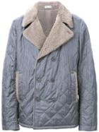 Tomas Maier Quilted Double Breasted Coat