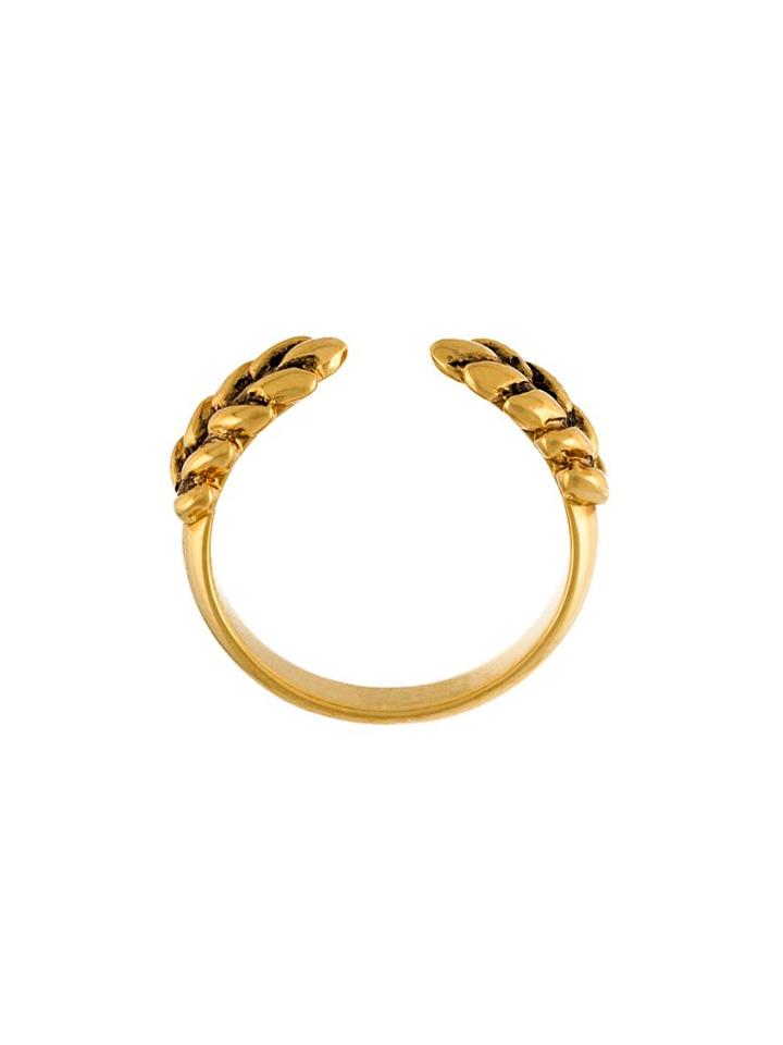 Aurelie Bidermann 'wheat' Open Ring