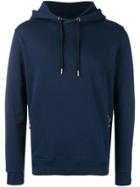 Frankie Morello Long-sleeve Hoodie - Blue