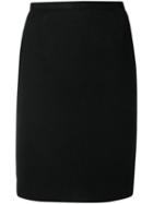 Versace Pre-owned 2000's Fitted Short Skirt - Black