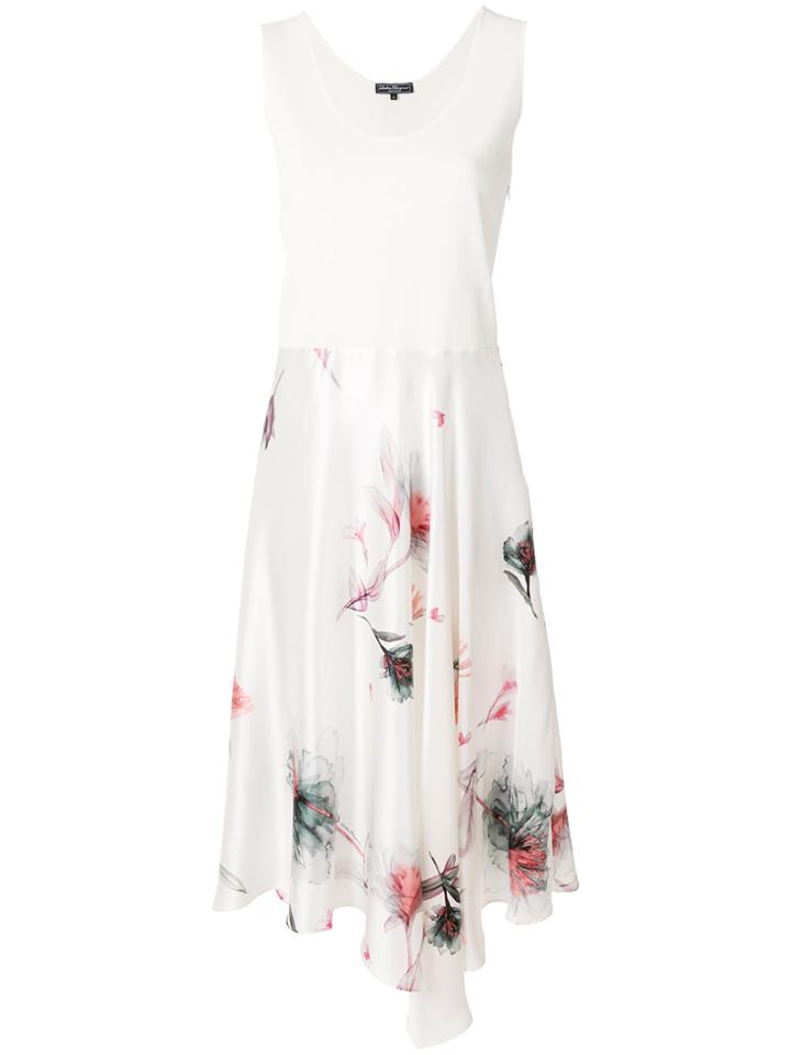 Salvatore Ferragamo Floral-print Dress - Nude & Neutrals