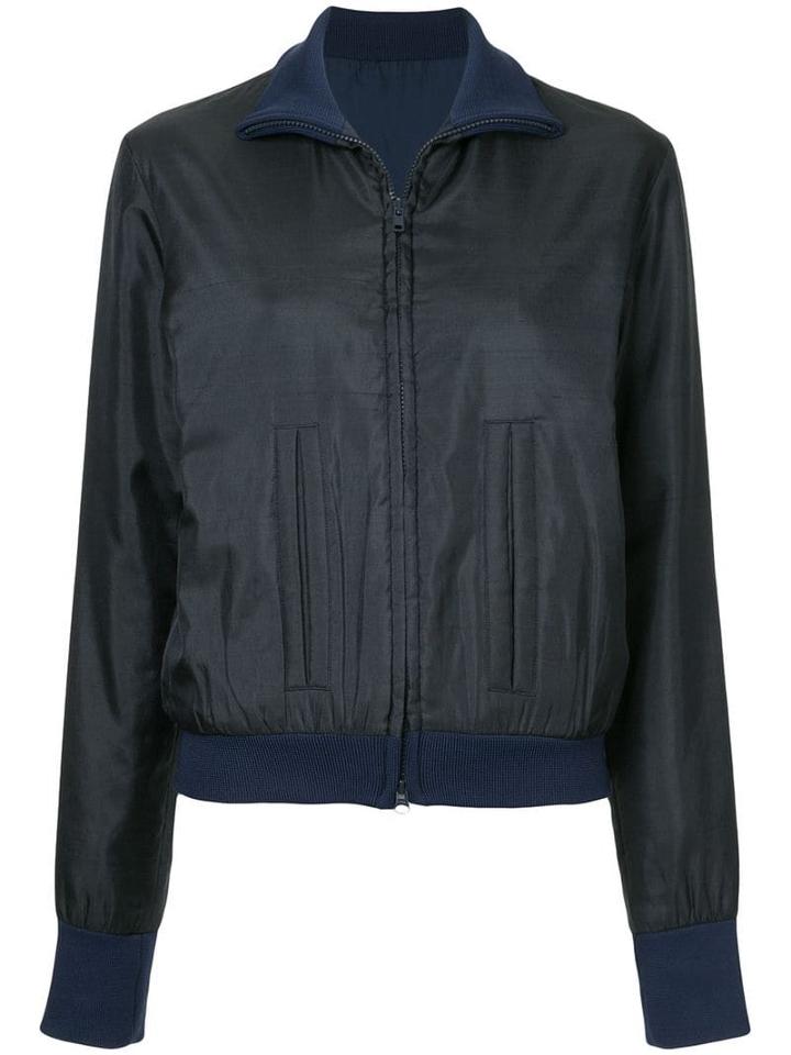 Yohji Yamamoto Pre-owned Yohji Love You Bomber Jacket - Blue