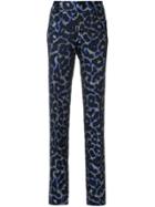 Tufi Duek Animal Print Trousers - Blue