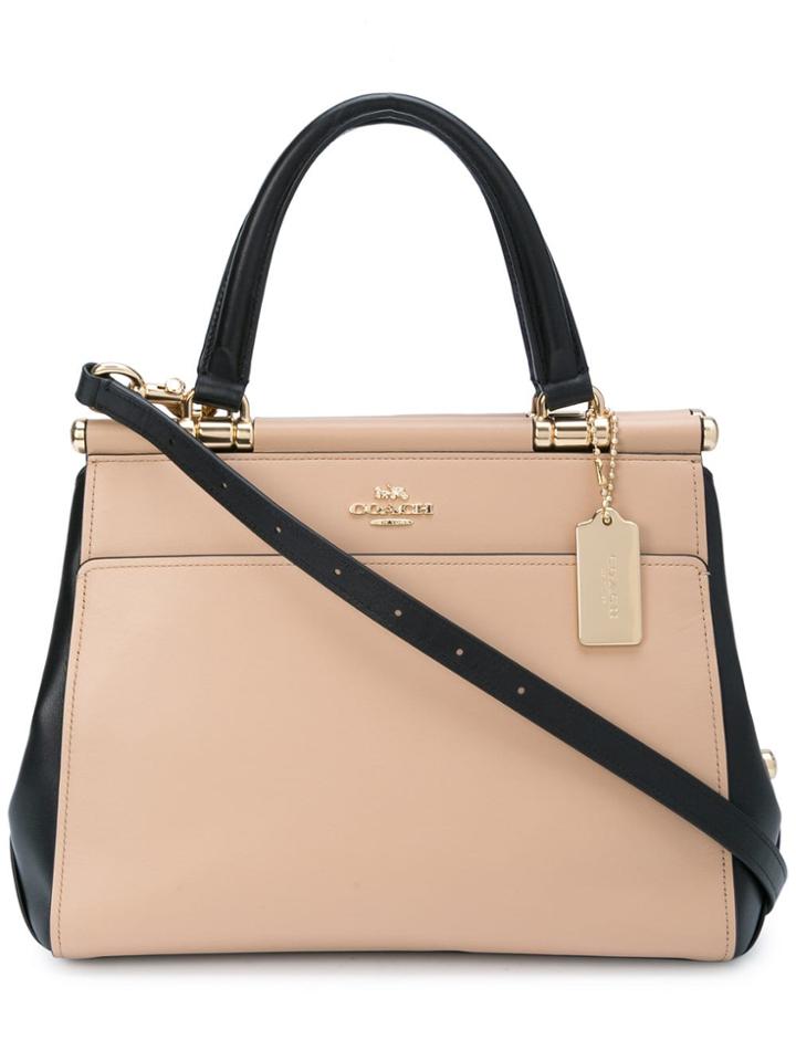 Coach Colour Block Grace Bag - Nude & Neutrals