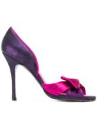 A.n.g.e.l.o. Vintage Cult Crisscross Open Pumps - Purple